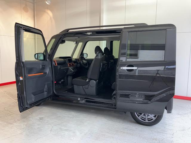 タントファンクロス　オーディオレス／アルミワンオーナー　オーディオレス　バックモニター対応カメラ　電動パーキングブレーキ　運転席・助手席シートヒーター　両側パワースライドドア　ＬＥＤヘッドランプ　純正１４インチアルミホイール　スマートキー（香川県）の中古車