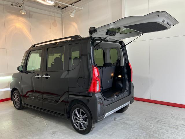 タントファンクロス　オーディオレス／アルミワンオーナー　オーディオレス　バックモニター対応カメラ　電動パーキングブレーキ　運転席・助手席シートヒーター　両側パワースライドドア　ＬＥＤヘッドランプ　純正１４インチアルミホイール　スマートキー（香川県）の中古車