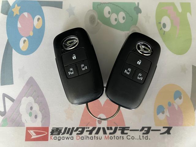 タントファンクロス　オーディオレス／アルミワンオーナー　オーディオレス　バックモニター対応カメラ　電動パーキングブレーキ　運転席・助手席シートヒーター　両側パワースライドドア　ＬＥＤヘッドランプ　純正１４インチアルミホイール　スマートキー（香川県）の中古車