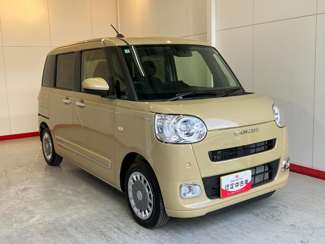 ムーヴキャンバスセオリーＧ　オーディオレス／ＵＳＢ入力端子ワンオーナー　オーディオレス　バックモニター対応カメラ　両側パワースライドドア　運転席・助手席シートヒーター　ホッとカップホルダー　ＬＥＤヘッドランプ　ＵＳＢ入力端子　スマアシ　スマートキー（香川県）の中古車