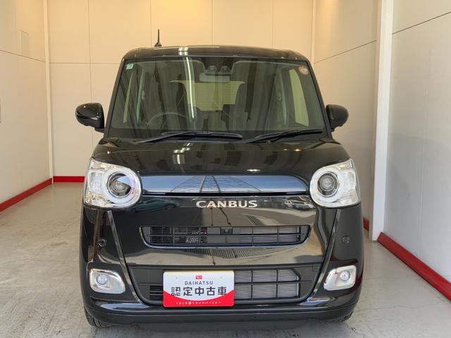 ムーヴキャンバスセオリーＧ　オーディオレス／フロントシートヒーターワンオーナー　オーディオレス　パノラマモニター対応カメラ　電動パーキングブレーキ　両側パワースライドドア　運転席・助手席シートヒーター　ホッとカップホルダー　ＬＥＤヘッドランプ　ＵＳＢ入力端子（香川県）の中古車