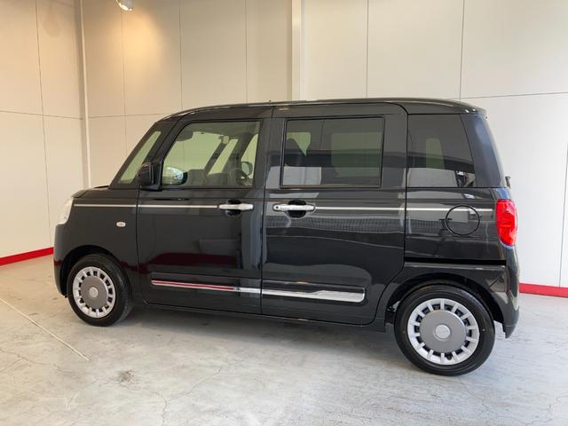 ムーヴキャンバスセオリーＧ　オーディオレス／フロントシートヒーターワンオーナー　オーディオレス　パノラマモニター対応カメラ　電動パーキングブレーキ　両側パワースライドドア　運転席・助手席シートヒーター　ホッとカップホルダー　ＬＥＤヘッドランプ　ＵＳＢ入力端子（香川県）の中古車