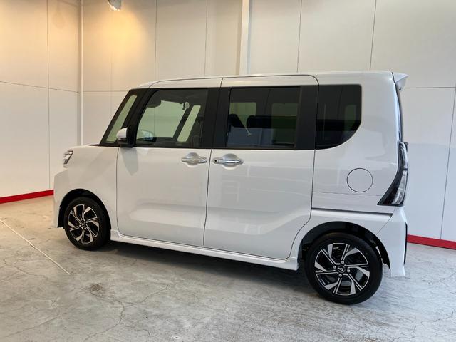 タントカスタムＸ　オーディオレス／ＵＳＢ入力端子／アルミワンオーナー　オーディオレス　バックモニター対応カメラ　電動パーキングブレーキ　両側パワースライドドア　運転席・助手席シートヒーター　ＵＳＢ入力端子　純正１４インチアルミホイール　スマートキー（香川県）の中古車