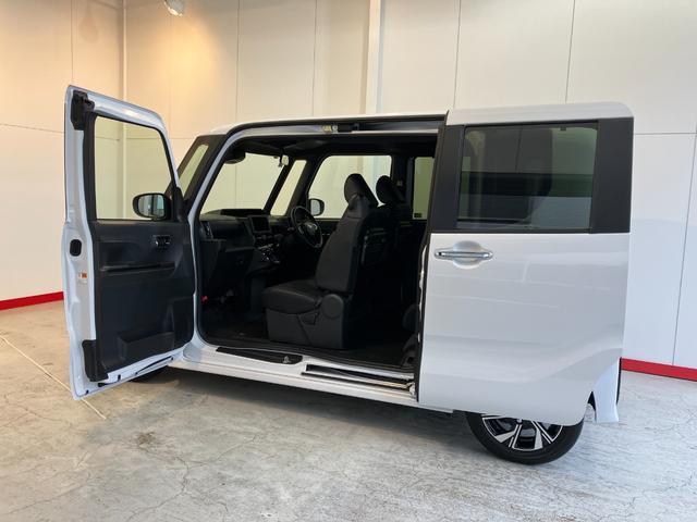 タントカスタムＸ　オーディオレス／ＵＳＢ入力端子／アルミワンオーナー　オーディオレス　バックモニター対応カメラ　電動パーキングブレーキ　両側パワースライドドア　運転席・助手席シートヒーター　ＵＳＢ入力端子　純正１４インチアルミホイール　スマートキー（香川県）の中古車