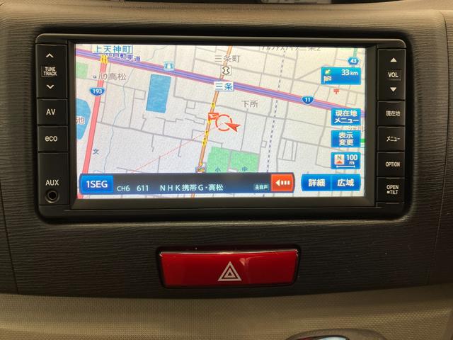 ムーヴＸリミテッド　ナビ／ＥＴＣ／アルミワンオーナー　純正ナビ　純正ＥＴＣ　バックモニター　ハロゲンヘッドライト　電動格納ミラー　純正１４インチアルミホイール　スマートキー　取扱説明書　メンテナンスノート（香川県）の中古車