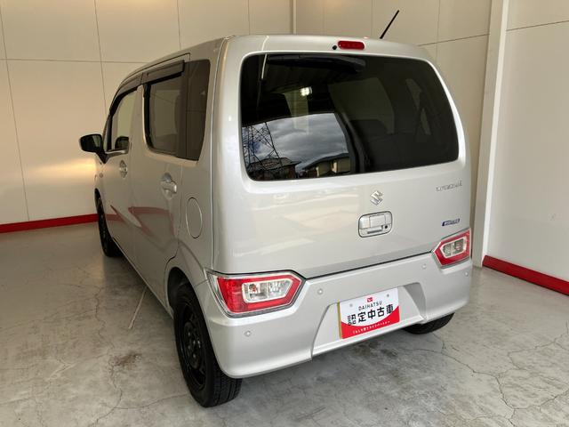 ワゴンＲハイブリッドＦＸ　セーフティーサポート付きハイブリッド　ＣＤ　セーフティーサポート付き　ハロゲンヘッドライト　電動格納ミラー　運転席シートヒーター　スマートキー　アイドリングストップ　スタッドレスタイヤ　取扱説明書　メンテナンスノート（香川県）の中古車