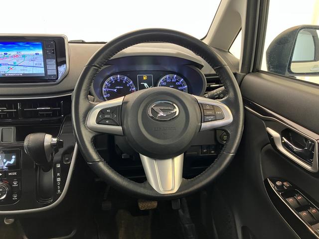 ムーヴカスタムＲＳハイパーＳＡIII　ターボ／ナビワンオーナー　ターボ　純正ナビ　バックモニター　スマアシＩＩＩ　ＬＥＤヘッドランプ　電動格納ミラー　運転席シートヒーター　純正１５インチアルミホイール　スマートキー　取扱説明書（香川県）の中古車