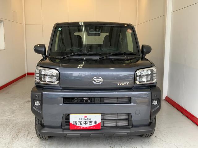 タフトＧターボ　オーディオレス／アルミ／ＡＣＣワンオーナー　オーディオレス　バックモニター対応カメラ　アダプティブクルーズコントロール　電動パーキングブレーキ　運転席・助手席シートヒーター　純正１５インチアルミホイール　ＵＳＢ入力端子（香川県）の中古車