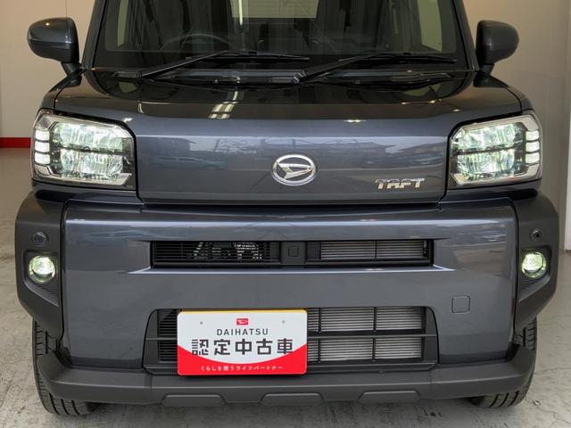 タフトＧターボ　オーディオレス／アルミ／ＡＣＣワンオーナー　オーディオレス　バックモニター対応カメラ　アダプティブクルーズコントロール　電動パーキングブレーキ　運転席・助手席シートヒーター　純正１５インチアルミホイール　ＵＳＢ入力端子（香川県）の中古車