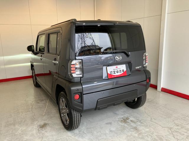 タフトＧターボ　オーディオレス／アルミ／ＡＣＣワンオーナー　オーディオレス　バックモニター対応カメラ　アダプティブクルーズコントロール　電動パーキングブレーキ　運転席・助手席シートヒーター　純正１５インチアルミホイール　ＵＳＢ入力端子（香川県）の中古車