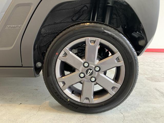 タフトＧターボ　オーディオレス／アルミ／ＡＣＣワンオーナー　オーディオレス　バックモニター対応カメラ　アダプティブクルーズコントロール　電動パーキングブレーキ　運転席・助手席シートヒーター　純正１５インチアルミホイール　ＵＳＢ入力端子（香川県）の中古車