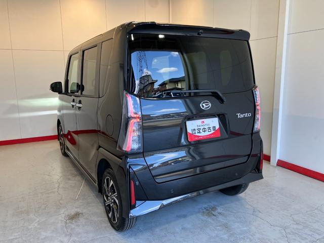 タントカスタムＸ　オーディオレス／アルミワンオーナー　オーディオレス　バックモニター対応カメラ　電動パーキングブレーキ　両側パワースライドドア　ＬＥＤヘッドランプ　運転席・助手席シートヒーター　純正１４インチアルミホイール　スマートキー（香川県）の中古車