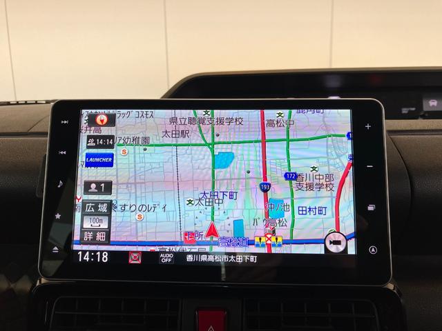 タントカスタムＲＳ　ターボ／ナビ／ＥＴＣ／ドラレコ／アルミワンオーナー　ターボ　純正ナビ　純正ＥＴＣ　純正ドライブレコーダー　パノラマモニター　アダプティブクルーズコントロール　Ｂｌｕｅｔｏｏｔｈ接続　運転席・助手席シートヒーター　両側パワースライドドア（香川県）の中古車