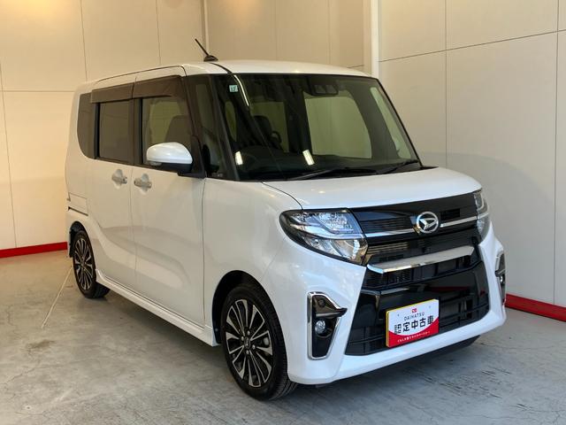 タントカスタムＲＳ　ターボ／ナビ／ＥＴＣ／ドラレコ／アルミワンオーナー　ターボ　純正ナビ　純正ＥＴＣ　純正ドライブレコーダー　パノラマモニター　アダプティブクルーズコントロール　Ｂｌｕｅｔｏｏｔｈ接続　運転席・助手席シートヒーター　両側パワースライドドア（香川県）の中古車