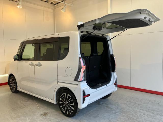 タントカスタムＲＳ　ターボ／ナビ／ＥＴＣ／ドラレコ／アルミワンオーナー　ターボ　純正ナビ　純正ＥＴＣ　純正ドライブレコーダー　パノラマモニター　アダプティブクルーズコントロール　Ｂｌｕｅｔｏｏｔｈ接続　運転席・助手席シートヒーター　両側パワースライドドア（香川県）の中古車