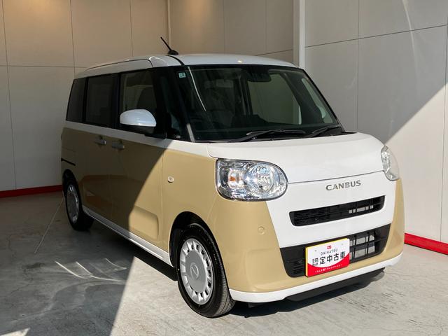 ムーヴキャンバスストライプスＸ　オーディオレス／ＵＳＢ入力端子ワンオーナー　オーディオレス　両側パワースライドドア　ＬＥＤヘッドランプ　オートライトオートマチックハイビーム　ＵＳＢ入力端子　スマートキー　取扱説明書　メンテナンスノート（香川県）の中古車