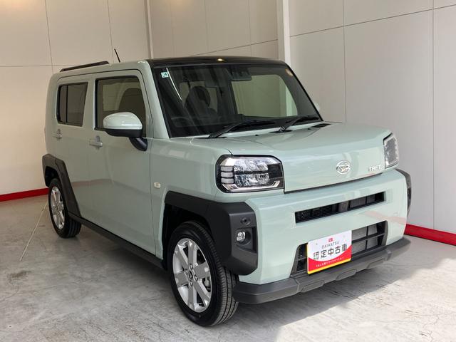 タフトＧ　オーディオレス／ＡＣＣ／アルミワンオーナー　オーディオレス　バックモニター対応カメラ　アダプティブクルーズコントロール　運転席・助手席シートヒーター　電動パーキングブレーキ　電動格納ミラー　純正１５インチアルミホイール（香川県）の中古車