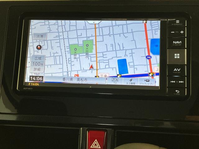 トールＧ　ＳＡII　ナビ／ＥＴＣ／ドラレコワンオーナー　純正ナビ　純正ＥＴＣ　純正ドライブレコーダー　バックモニター　アダプティブクルーズコントロール　Ｂｌｕｅｔｏｏｔｈ接続　両側パワースライドドア　電動格納ミラー　スマアシＩＩ　スマートキー（香川県）の中古車