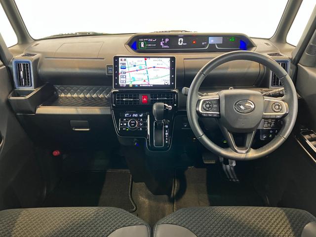 タントカスタムRSスタイルセレクション ターボ/ナビ/ドラレコワンオーナー ターボ 純正ナビ 純正ETC 純正ドライブレコーダー パノラマモニター アダプティブクルーズコントロール Bluetooth接続 両側パワースライドドア 運転席・助手席シートヒーター(香川県)の中古車