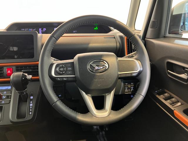 タントファンクロスターボ　オーディオレス／アルミワンオーナー　ターボ　オーディオレス　両側パワースライドドア　運転席・助手席シートヒーター　電動パーキングブレーキ　オートブレーキホールド　純正１５インチアルミホイール　電動格納ミラー　ＵＳＢ入力端子（香川県）の中古車