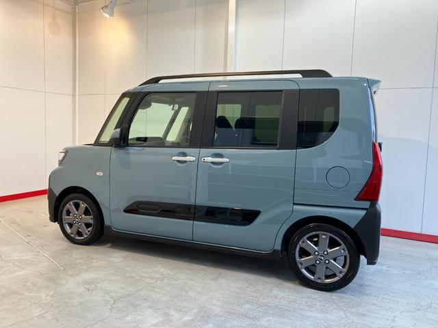 タントファンクロスターボ　オーディオレス／アルミワンオーナー　ターボ　オーディオレス　両側パワースライドドア　運転席・助手席シートヒーター　電動パーキングブレーキ　オートブレーキホールド　純正１５インチアルミホイール　電動格納ミラー　ＵＳＢ入力端子（香川県）の中古車