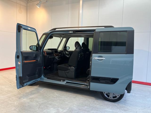 タントファンクロスターボ　オーディオレス／アルミワンオーナー　ターボ　オーディオレス　両側パワースライドドア　運転席・助手席シートヒーター　電動パーキングブレーキ　オートブレーキホールド　純正１５インチアルミホイール　電動格納ミラー　ＵＳＢ入力端子（香川県）の中古車