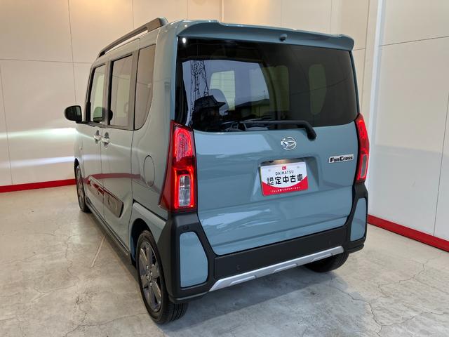 タントファンクロスターボ　オーディオレス／アルミワンオーナー　ターボ　オーディオレス　両側パワースライドドア　運転席・助手席シートヒーター　電動パーキングブレーキ　オートブレーキホールド　純正１５インチアルミホイール　電動格納ミラー　ＵＳＢ入力端子（香川県）の中古車