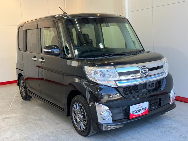 タントカスタムＸ　トップエディションＳＡ　ナビ／社外ＥＴＣワンオーナー　純正ナビ　社外ＥＴＣ　社外前後ドライブレコーダー　Ｂｌｕｅｔｏｏｔｈ接続　社外スピードメーター　左側パワースライドドア　スマアシＩ　ＬＥＤヘッドランプ　社外１４インチアルミホイール（香川県）の中古車