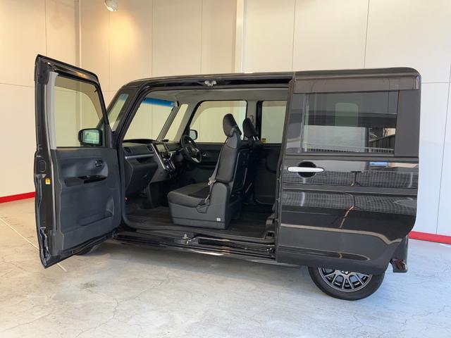 タントカスタムＸ　トップエディションＳＡ　ナビ／社外ＥＴＣワンオーナー　純正ナビ　社外ＥＴＣ　社外前後ドライブレコーダー　Ｂｌｕｅｔｏｏｔｈ接続　社外スピードメーター　左側パワースライドドア　スマアシＩ　ＬＥＤヘッドランプ　社外１４インチアルミホイール（香川県）の中古車