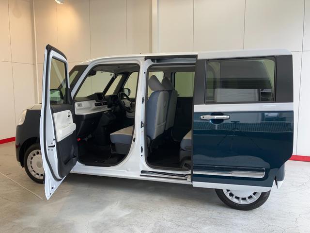 ムーヴキャンバスストライプスＧ　オーディオレスワンオーナー　オーディオレス　バックモニター対応カメラ　両側パワースライドドア　運転席・助手席シートヒーター　ホッとカップホルダー　ＬＥＤヘッドランプ　電動パーキングブレーキ　ＵＳＢ入力端子（香川県）の中古車