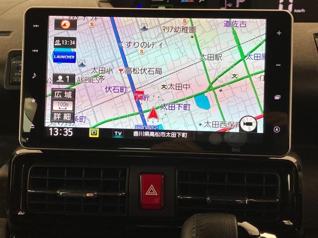 タントカスタムＲＳ　ターボ／ナビ／ＥＴＣ／ドラレコワンオーナー　ターボ　純正ナビ　純正ＥＴＣ　純正ドライブレコーダー　パノラマモニター　アダプティブクルーズコントロール　Ｂｌｕｅｔｏｏｔｈ接続　両側パワースライドドア　運転席・助手席シートヒーター（香川県）の中古車