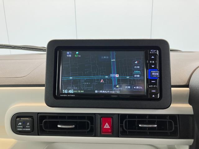 ムーヴキャンバスストライプスＧ　ナビ／ドラレコ／Ｂｌｕｅｔｏｏｔｈ接続純正ナビ　純正ドライブレコーダー　パノラマモニター　Ｂｌｕｅｔｏｏｔｈ接続　両側パワースライドドア　運転席・助手席シートヒーター　ホッとカップホルダー　電動パーキングブレーキ　電動格納ミラー（香川県）の中古車