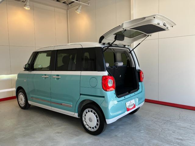 ムーヴキャンバスストライプスＧワンオーナー　バックモニター対応カメラ　電動パーキングブレーキ　オートブレーキホールド　運転席・助手席シートヒーター　両側パワースライドドア　オーディオレス　ＬＥＤヘッドランプ　スマートキー（香川県）の中古車