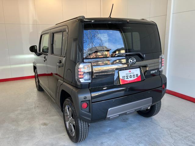 タフトＧ　ダーククロムベンチャー　バックモニター対応カメラ運転席・助手席シートヒーター　バックモニター対応カメラ　純正アルミホイール　電動パーキングブレーキ　オートブレーキホールド　オーディオレス　ＡＣＣ　ワンオーナー　スマートキー　スマアシ（香川県）の中古車