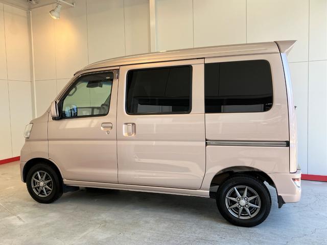 ハイゼットカーゴクルーズターボＳＡIII　ＡＴ　４ＷＤ　ナビ　バックモニターＡＴ　４ＷＤ　純正ナビ　バックモニター　Aftermarket１２インチアルミホイール　両側スライドドア　ターボ　ＬＥＤヘッドランプ　オートハイビーム　電動格納ミラー　リアエアコン　スマアシＩＩＩ（香川県）の中古車