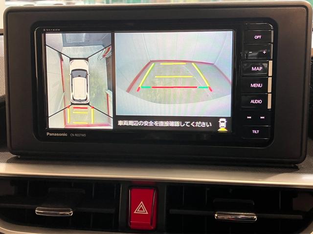 ロッキープレミアム　社外ナビ　パノラマ　社外ドラレコ　ＥＴＣ社外ナビ　パノラマモニター　バックモニター　社外ドライブレコーダー　純正ＥＴＣ　純正１７インチアルミホイール　運転席・助手席シートヒーター　ブラインドスポットモニター　アダプティブクルーズコントロール（香川県）の中古車