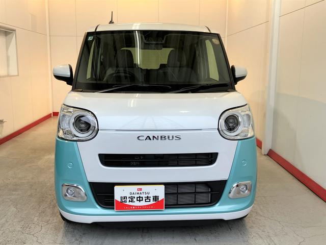 ムーヴキャンバスストライプスG ホッとカップホルダー シートヒーターバックモニター対応カメラ ホッとカップホルダー 運転席・助手席シートヒーター オーディオレス 両側パワースライドドア ワンオーナー スマートキー LEDヘッドランプ オートライト オートハイビーム(香川県)の中古車