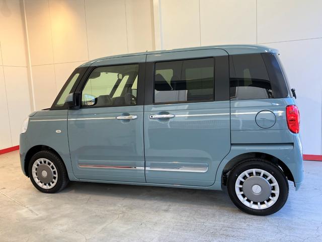 ムーヴキャンバスセオリーG バックモニター対応カメラ シートヒーターバックモニター対応カメラ 運転席・助手席シートヒーター ホッとカップホルダー 両側パワースライドドア 電動パーキングブレーキ オートブレーキホールド オーディオレス ワンオーナー スマートキー(香川県)の中古車