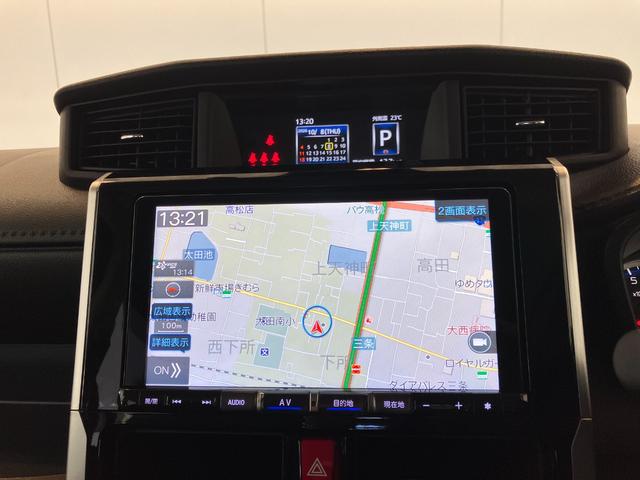 トールカスタムG ナビ パノラマ ドラレコ ETC純正ナビ パノラマモニター バックモニター 純正ドライブレコーダー 純正ETC 純正14インチアルミホイール 両側パワースライドドア ACC 電動格納ミラー ワンオーナー スマートキー(香川県)の中古車