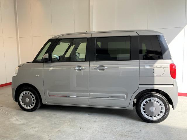 ムーヴキャンバスセオリーG バックモニター対応カメラ シートヒーターバックモニター対応カメラ 運転席・助手席シートヒーター 電動パーキングブレーキ オートブレーキホールド ホッとカップホルダー オーディオレス ワンオーナー スマートキー 両側パワースライドドア(香川県)の中古車