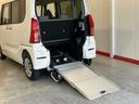タント 中古車 スローパーＸ　福祉車両　両側パワースライドドア両側パワースライドドア　運転席・助手席シートヒーター　電動パーキングブレーキ　オートブレーキホールド　オーディオレス　ワンオーナー　スマートキー　ＬＥＤヘッドランプ　スマアシ　福祉車両