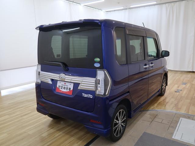 タントカスタムＸ　トップエディションＳＡIII衝突軽減　ＥＳＣ　Ｂｌｕｅｔｏｏｔｈ　ナビＴＶ　衝突安全ボディ　オートライト　盗難防止システム　アイドリングストップ　スマートキー　オートハイビーム　アルミホイール　ＡＢＳ　４ＷＤ　電動格納ミラー（富山県）の中古車