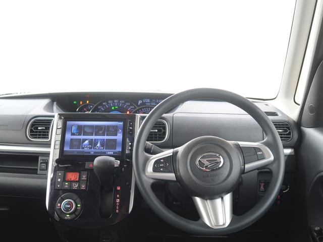 タントカスタムＸ　トップエディションＳＡIII衝突軽減　ＥＳＣ　Ｂｌｕｅｔｏｏｔｈ　ナビＴＶ　衝突安全ボディ　オートライト　盗難防止システム　アイドリングストップ　スマートキー　オートハイビーム　アルミホイール　ＡＢＳ　４ＷＤ　電動格納ミラー（富山県）の中古車