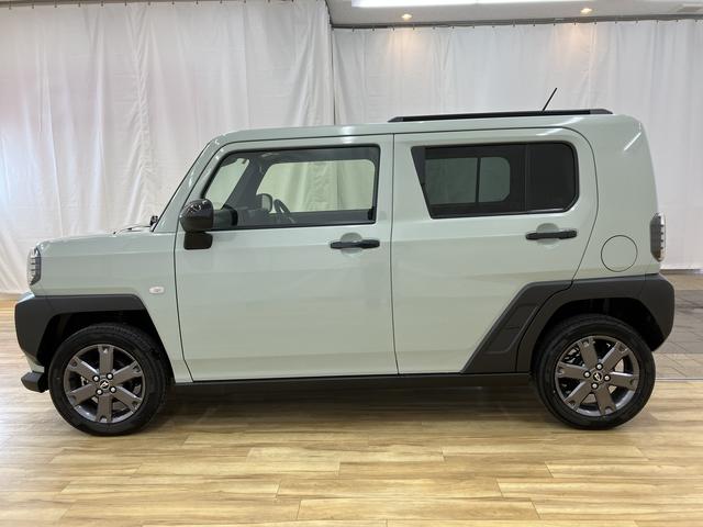 タフトＧ　ダーククロムベンチャーレーダーブレーキ　盗難防止システム　電動格納ドアミラー　Ｂカメラ　レーンアシスト　記録簿　アルミホイール　ＬＥＤライト　オートハイビーム　オートライト　スマートキー　ガラスルーフ　シートヒータ付き（富山県）の中古車