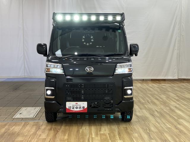 ハイゼットカーゴデッキバンＧ　／ワークキャリア／オーディオレス／キーフリー両側電動スライドドア　電格ミラー　横滑り防止　切り替え４ＷＤ　衝突安全ボディ　キーフリー　オートハイビーム　スマートキー　オートライト　アイドリングストップ　ＡＢＳ　衝突回避支援ブレーキ　車線逸脱警告（富山県）の中古車