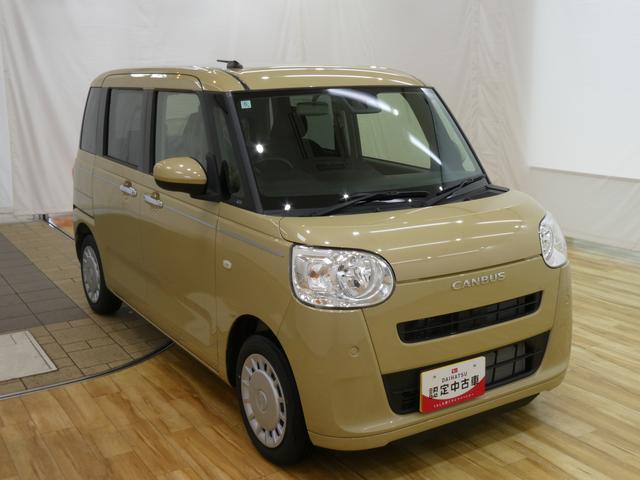 ムーヴキャンバス 中古車 セオリーＸ　／オーディオレス／両側電動スライドドア／電動Ｐ電動格納ドアミラー　衝突軽減ブレーキ　両側自動ドア　アイドリングストップ　スマートキー　オートマチックハイビーム　盗難防止　ベンチシート　オートライト　キーフリーシステム　衝突安全ボディ　レーンキープ