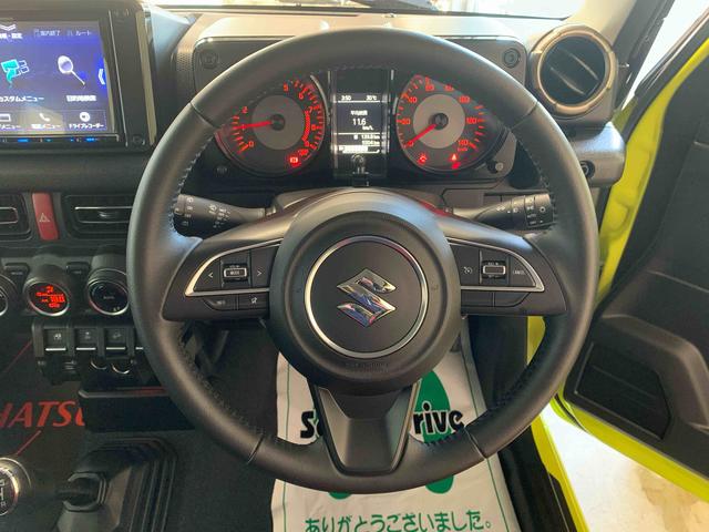 ジムニーＸＣ　ナビ　５ＭＴ　パートタイム４ＷＤ　ターボ　保証付き（静岡県）の中古車