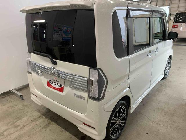 タントカスタムＲＳ　トップエディションＳＡIII　保証付きタイヤ新品（静岡県）の中古車