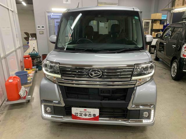 タントカスタムＸ　トップエディションＳＡII　ナビ　保証付き（静岡県）の中古車