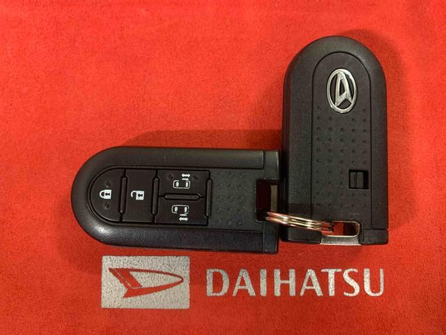 ムーヴキャンバスＧメイクアップ　ＳＡII　ナビ　タイヤ新品　保証付きまごころ保証１年付き　記録簿　取扱説明書　　バックカメラ　衝突被害軽減システム　スマートキー　ＥＴＣ　レーンアシスト　エアバッグ　エアコン　パワーステアリング　パワーウィンドウ　ＡＢＳ（静岡県）の中古車